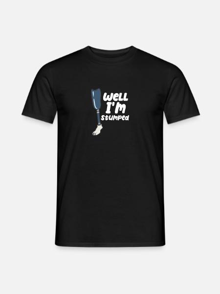 I'm Stumped - Männer T-Shirt - Schwarz