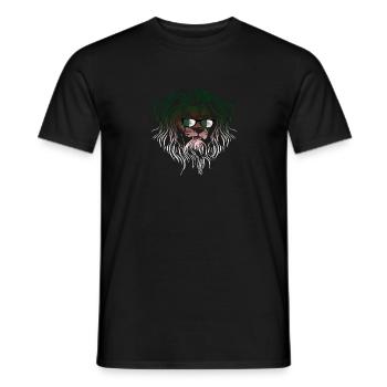 Algerien - Männer T-Shirt - Schwarz - Vorne - AI Model Male 178 light (178cm)