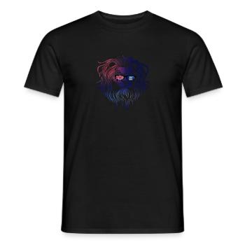 Îles Falkland - T-shirt homme - noir - Devant - AI Model Male 178 light (178cm)
