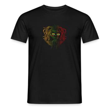 Lithuania - Men's T-Shirt - black - Front - AI Model Male 178 light (178cm)