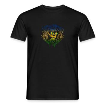 Ogoni - Männer T-Shirt - Schwarz - Vorne - AI Model Male 178 light (178cm)