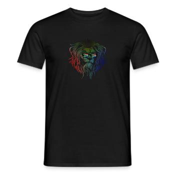 Afrique du Sud - T-shirt homme - noir - Devant - AI Model Male 178 light (178cm)