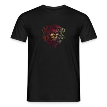 Tibet - T-shirt homme - noir - Devant - AI Model Male 178 light (178cm)