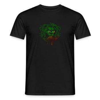Sambia - Männer T-Shirt - Schwarz - Vorne - AI Model Male 178 light (178cm)