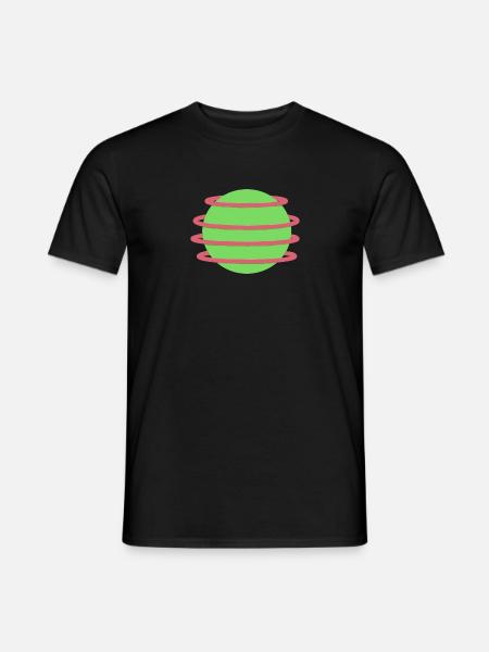 Stylish Orb Design - Men's T-Shirt - black