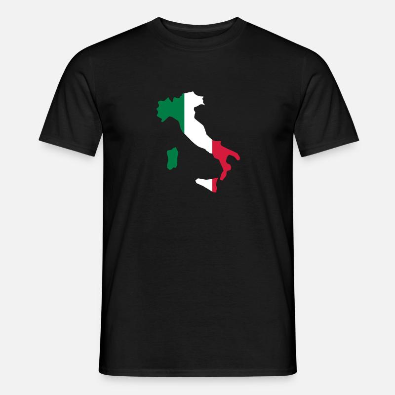 Italy - T-shirt uomo - nero