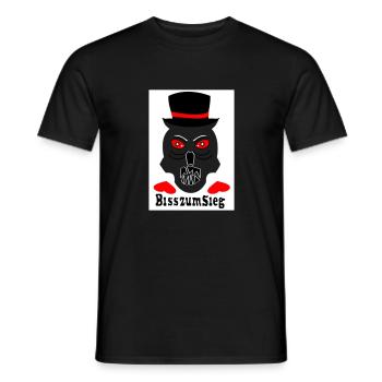 Biss Sieg - Männer T-Shirt - Schwarz - Vorne - AI Model Male 178 light (178cm)