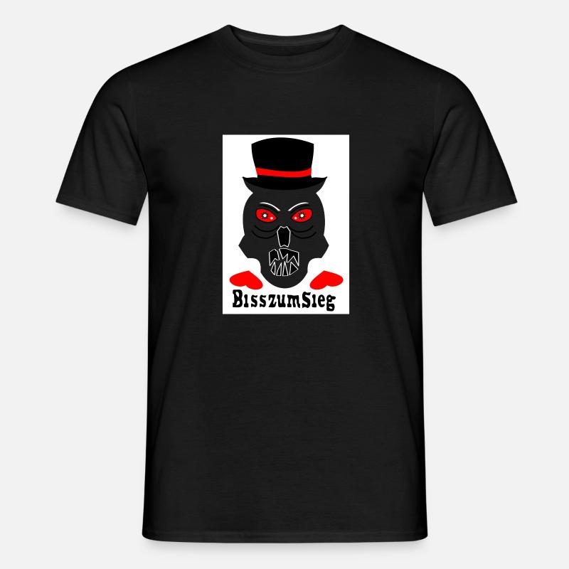 Biss Sieg - Männer T-Shirt - Schwarz
