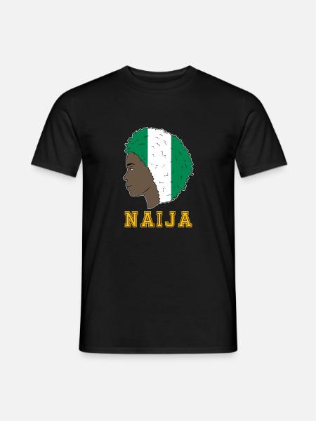 Nigeria Nigeria Africa Flag Pride I Regalo - T-shirt uomo - nero