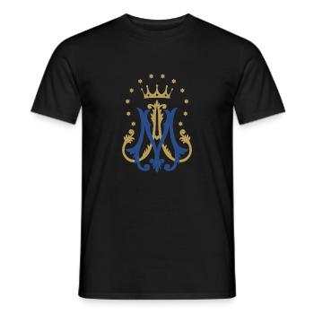 Auspice Maria - T-shirt homme - noir - Devant - AI Model Male 178 light (178cm)