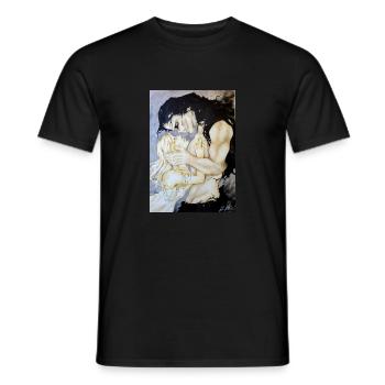 Join me in death - Männer T-Shirt - Schwarz - Vorne - AI Model Male 178 light (178cm)