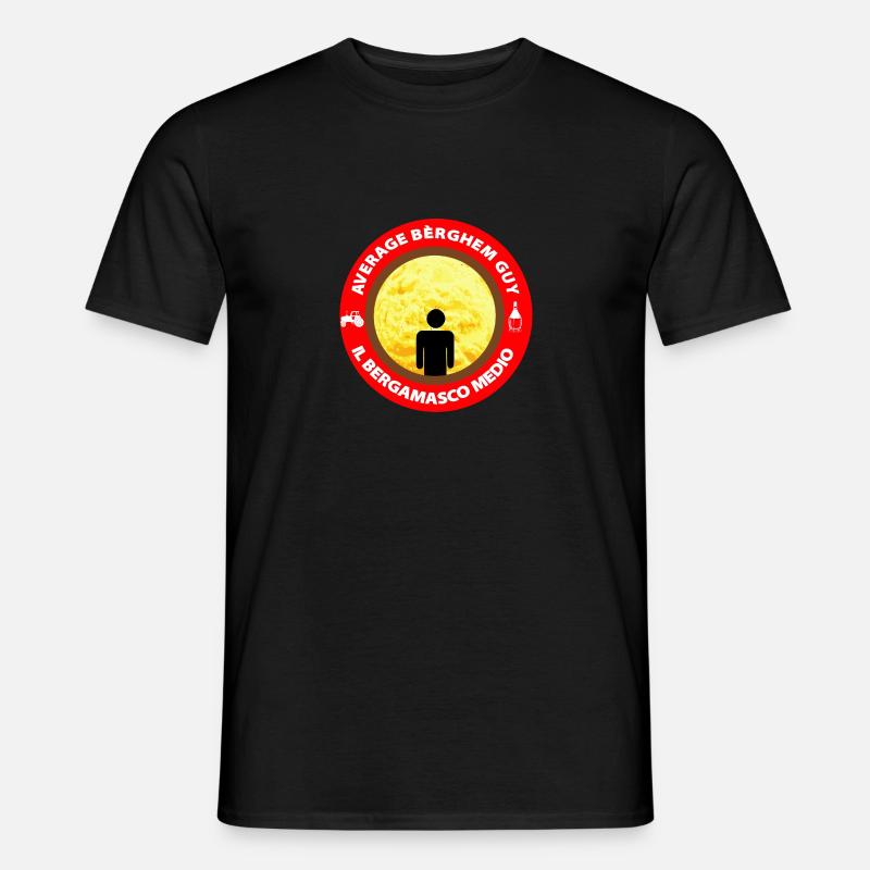 Average Berghem Guy - Männer T-Shirt - Schwarz