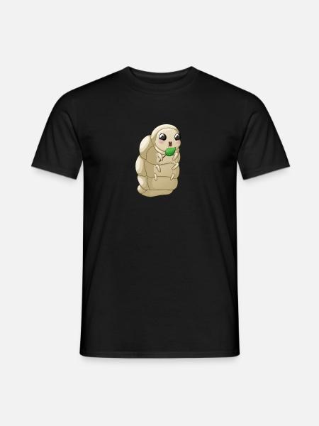 süße Made - Männer T-Shirt - Schwarz