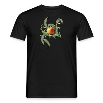 Irgendwo in Norditalien |Call Me By Your Name|Film - Männer T-Shirt - Schwarz - Vorne - AI Model Male 178 light (178cm)