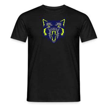 Werwolf Werwolf Wolf 2 - Männer T-Shirt - Schwarz - Vorne - AI Model Male 178 light (178cm)