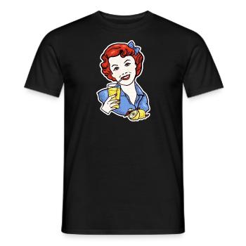 Donnez-moi Lemons_Retromotiv 2 - T-shirt homme - noir - Devant - AI Model Male 178 light (178cm)