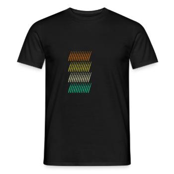 Joueur de flûte - T-shirt homme - noir - Devant - AI Model Male 178 light (178cm)