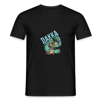 Dakka Orc - Männer T-Shirt - Schwarz - Vorne - AI Model Male 178 light (178cm)