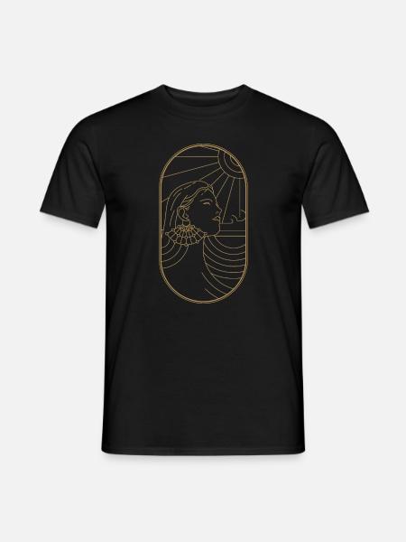 Beauty Artdeco Digital Art Prints - Sammlerstücke - Männer T-Shirt - Schwarz