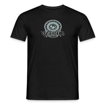 Rim Love // Illustration - Men's T-Shirt - black - Front - AI Model Male 178 light (178cm)