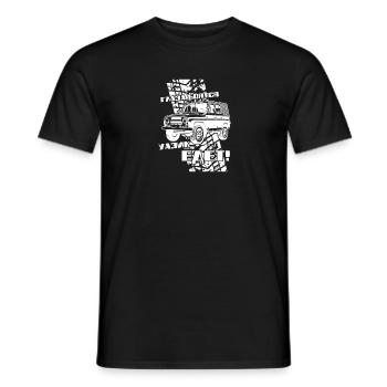 UAZ 469 Niva Véhicule tout-terrain Véhicule tout-terrain URSS - T-shirt homme - noir - Devant - AI Model Male 178 light (178cm)