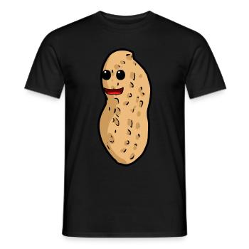 Cacahuètes Enfants Cacahuètes Enfant Bébé Enfants - T-shirt homme - noir - Devant - AI Model Male 178 light (178cm)