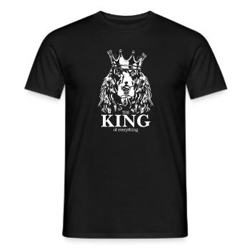 COCKER SPANIEL King Chien Disant Chiens Wilsigns - T-shirt homme - noir - Devant - AI Model Male 178 light (178cm)