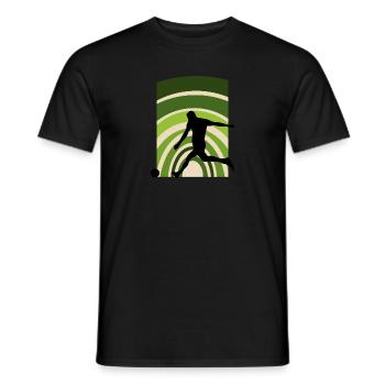 Futsal Player Futsal Futsal Player - Men's T-Shirt - black - Front - AI Model Male 178 light (178cm)