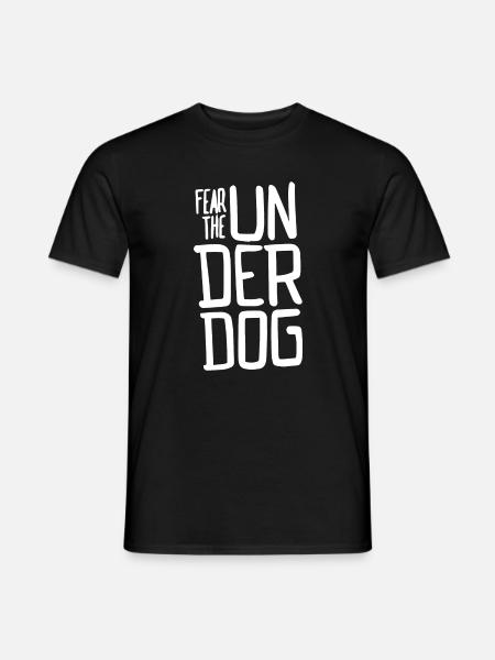 Fürchte dich vor dem unformer Hund Grafik T-Shirt - Männer T-Shirt - Schwarz