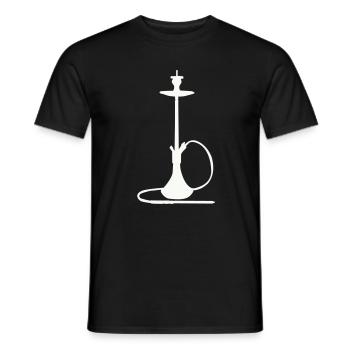 Shisha Silhouette - T-shirt homme - noir - Devant - AI Model Male 178 light (178cm)