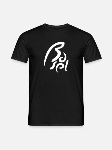 Basel | City | Schriftbild - Männer T-Shirt - Schwarz