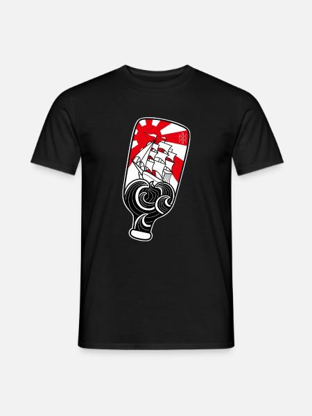 Windjammer - Männer T-Shirt - Schwarz