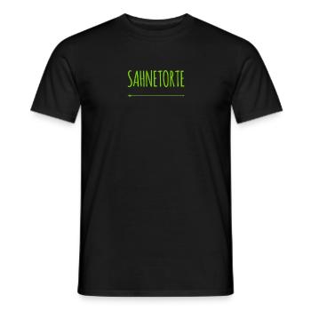 schöne Frau - Männer T-Shirt - Schwarz - Vorne - AI Model Male 178 light (178cm)