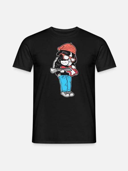 A Rock Star Bandmitglied - Männer T-Shirt - Schwarz