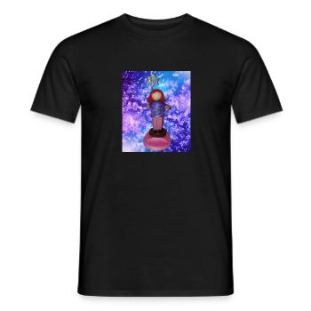 Magic wicca - Männer T-Shirt - Schwarz - Vorne - AI Model Male 178 light (178cm)