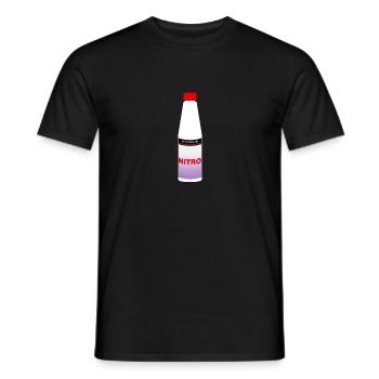 Nitro, Nitrodolski Nitro dolski Wojtek Sukhodolsky - Men's T-Shirt - black - Front - AI Model Male 178 light (178cm)