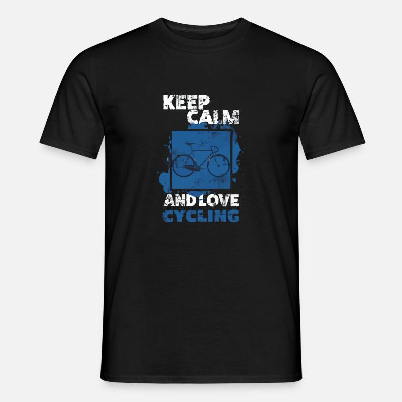 triathlon Cycle - Männer T-Shirt - Schwarz