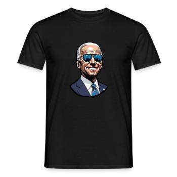 Joe Biden 2024 - T-shirt homme - noir - Devant - AI Model Male 178 light (178cm)