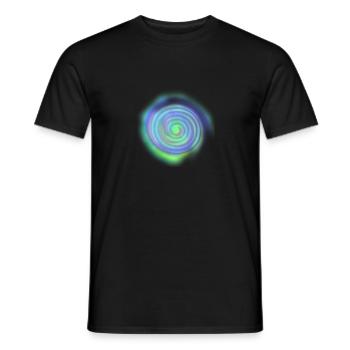 LIFE age - Männer T-Shirt - Schwarz - Vorne - AI Model Male 178 light (178cm)