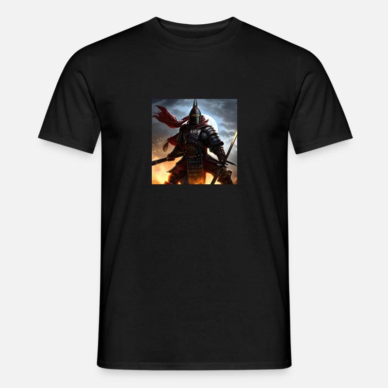 Krieger 2 - Männer T-Shirt - Schwarz