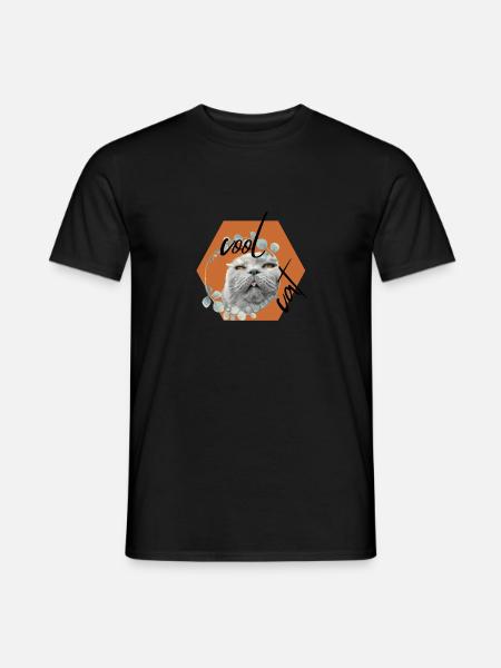 die Kunst des Blöd schauens - Männer T-Shirt - Schwarz