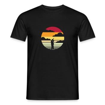 Lustiges Fotograf Geschenk Fotografie - Männer T-Shirt - Schwarz - Vorne - AI Model Male 178 light (178cm)