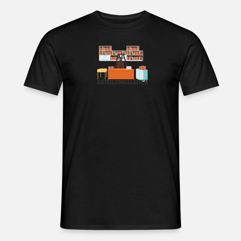 Abteilungsleiter Chef Vorgesetzter Beruf - Männer T-Shirt - Schwarz