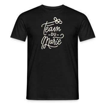 Team des Bräutigams - Männer T-Shirt - Schwarz - Vorne - AI Model Male 178 light (178cm)