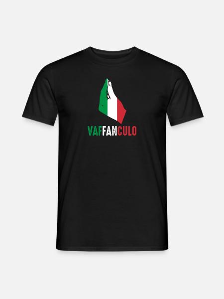 Italy Italian Vaffanculo - Men's T-Shirt - black