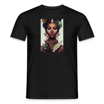 Mrs. Jungle - Men's T-Shirt - black - Front - AI Model Male 178 light (178cm)