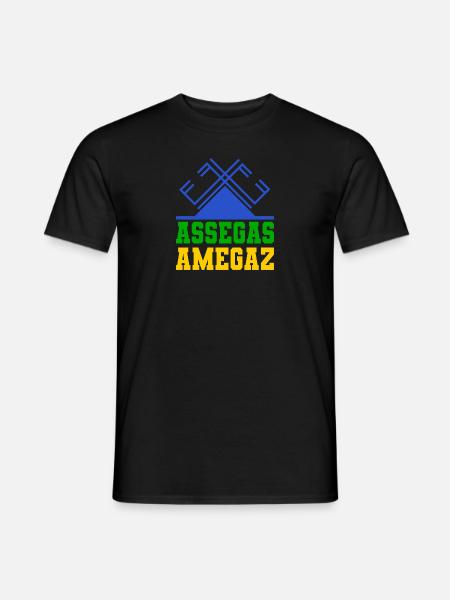 Assegas amegaz - Men's T-Shirt - black
