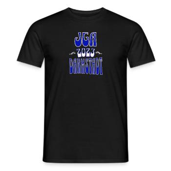 Darmstadt JGA Junggesellenabschied 2023 für Fans - Männer T-Shirt - Schwarz - Vorne - AI Model Male 178 light (178cm)