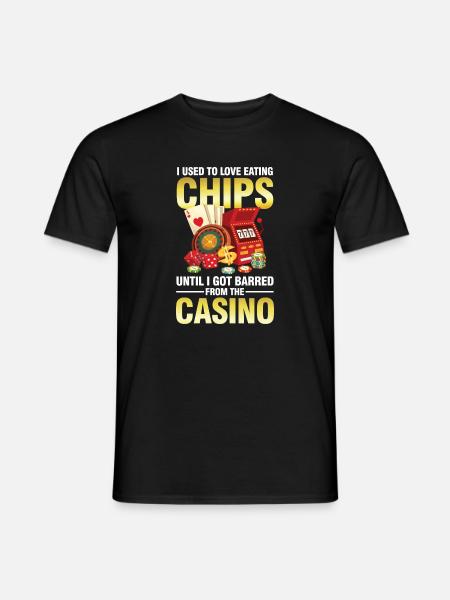 I Used To Love Eating Chip - Männer T-Shirt - Schwarz