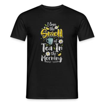Tea Time Out Tea Time - Men's T-Shirt - black - Front - AI Model Male 178 light (178cm)
